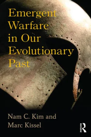 书的封面的紧急战争在人类进化历程
